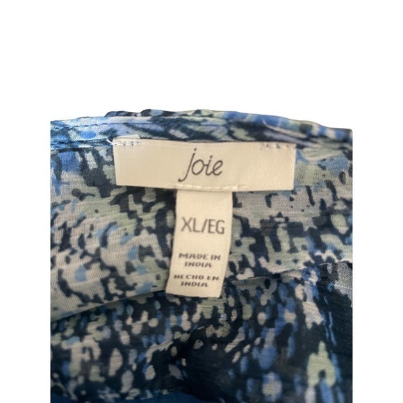 Joie Printed Maxi Dress Parisian Paisley Print Size XL - NWT Boho Style - Picture 5 of 9